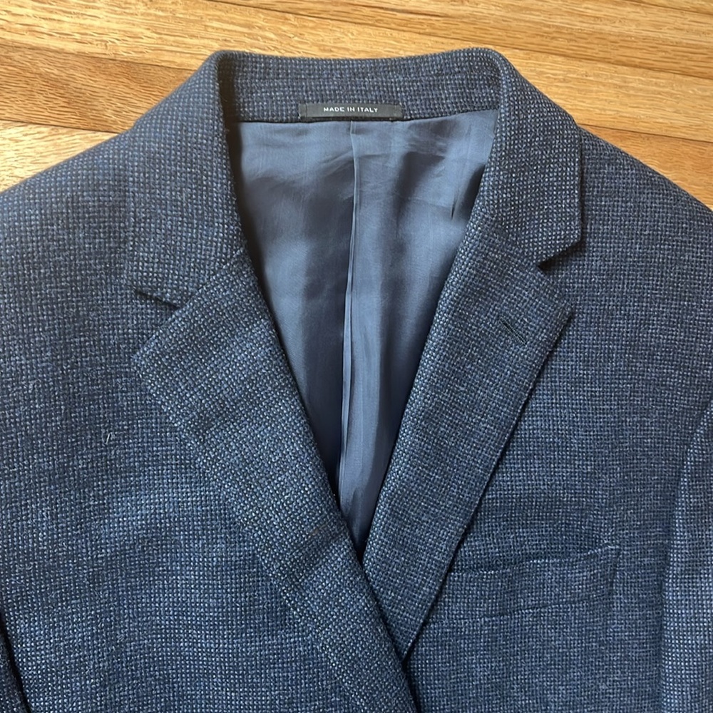 RALPH LAUREN BLACK LABEL - 2-BUTTON “NIGEL” BLAZER - 42R